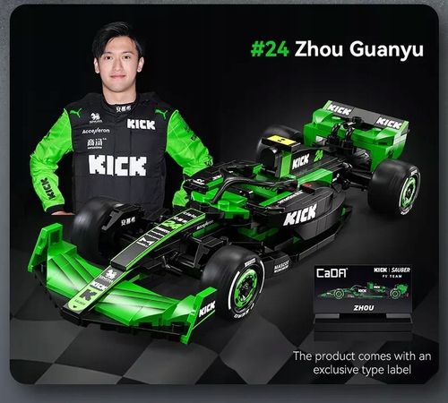 KLOCKI CADA BOLID FORMULA 1 KICK SAUBER F1 TEAM C44 314 EL. C55032W na Arena.pl