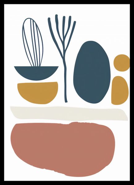 Plakat 64x90cm Stylowa Roślinność zdjęcie 2
