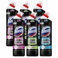 2 x Domestos Zero Kamienia żel do WC zestaw mixl Lime Ocean Pink 6 x 750m