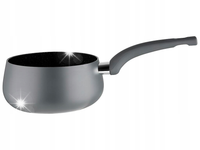 Rondel aluminiowy Florina Nordica 16 cm 1,6 l szary powłoka marmurowa