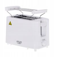 Toster ADLER AD3223 biały 900 W