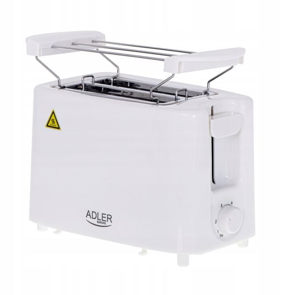 Toster ADLER AD3223 biały 900 W zdjęcie 1