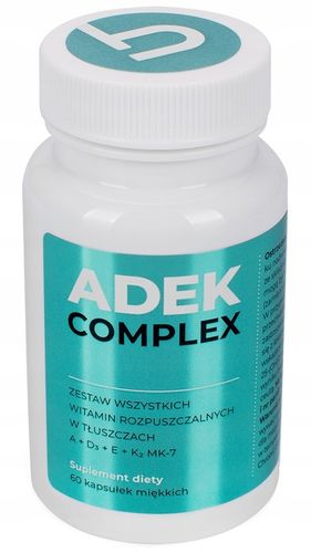 VISANTO ADEK COMPLEX witamina A D E K2 MK-7 WITAMINY 60k na Arena.pl