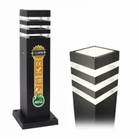 Lampa Ogrodowa Słupek Stojąca zewnętrzna na działkę podjazd 40cm