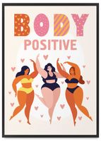 Plakat sport siłownia fitness 30x40 cm w czarnej ramie