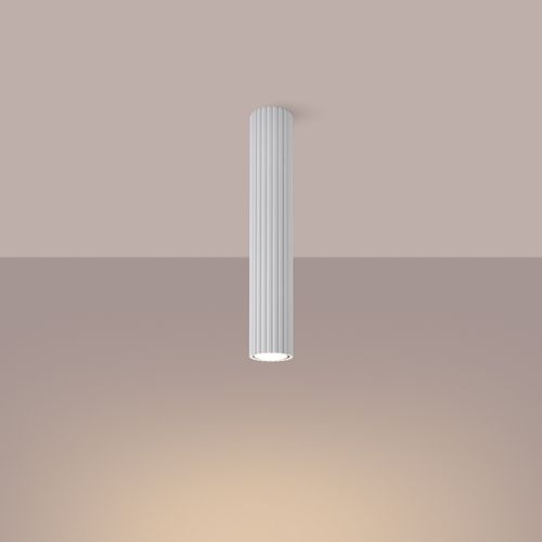 Plafon KARBON 40 biały na Arena.pl