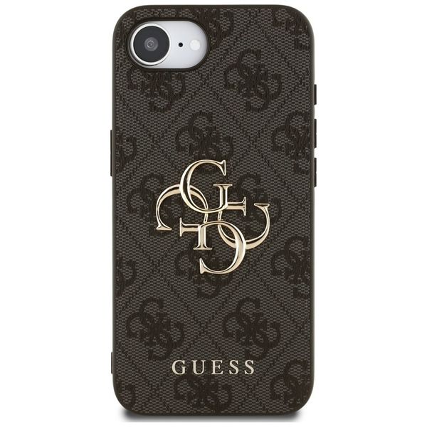 Etui Guess 4G Big Logo do iPhone 16e czarny zdjęcie 3