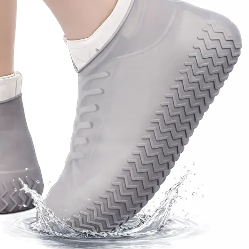 Silikonowe ochraniacze na buty wodoodporne nakładki przeciwdeszczowe guma l na Arena.pl