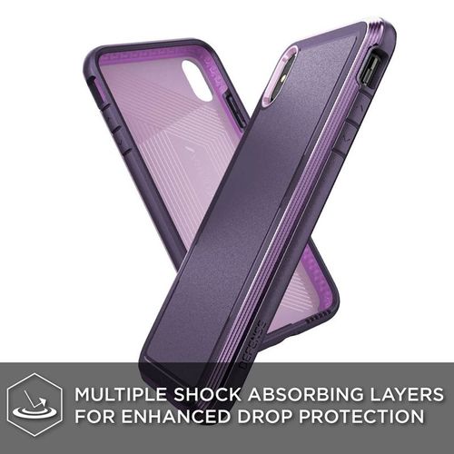 Pancerne etui do iPhone Xs Max (Drop test 4m) (Purple) na Arena.pl