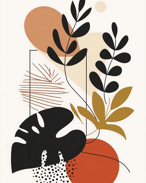 Plakat 40x50cm Zawisły Liść zdjęcie 1
