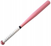 KIJ BASEBALLOWY BAT DREWNIANY 25 CALI RÓŻOWY 550g BEJSBOLOWY Pewny