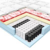 Materac kieszeniowy 140x200 GALIO marki PAN MATERAC pokrowiec Puroactive