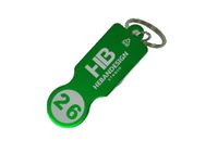 Brelok z kółkiem do kluczy z własnym grawerem, numerkiem 10szt.