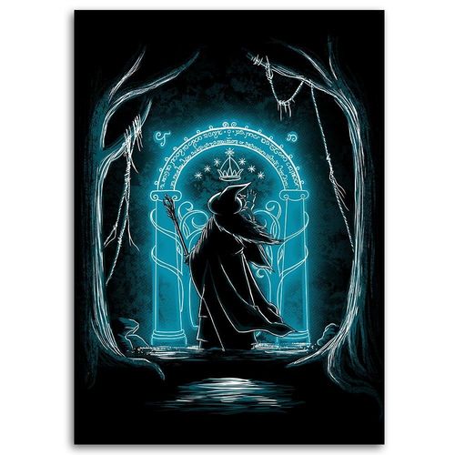 Deco Panel, Czarownik przed wrotami 40x60 na Arena.pl