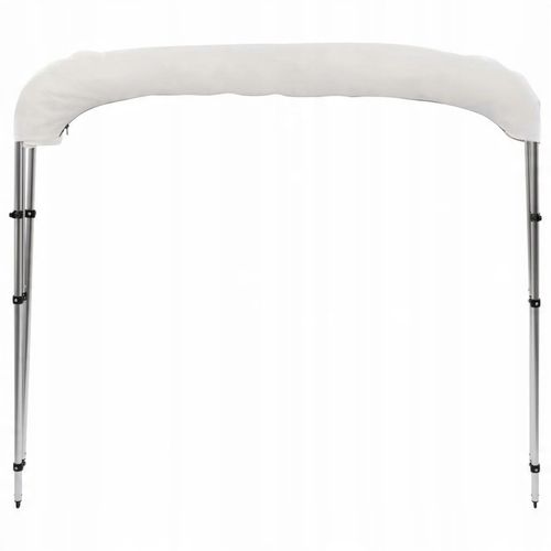 Bimini, daszek do łodzi, 3 pałąki, biały, 183x na Arena.pl