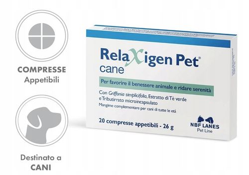 RELAXIGEN PET CANE NBF Lanes 20 tabletek - SPOKÓJ PSA na Arena.pl