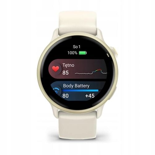 Smartwatch Garmin Vivoactive 6 beżowy na Arena.pl