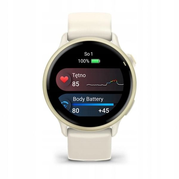 Smartwatch Garmin Vivoactive 6 beżowy zdjęcie 6