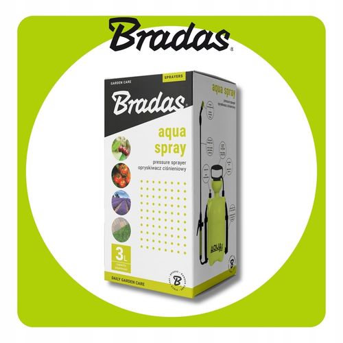 OPRYSKIWACZ CIŚNIENIOWY RĘCZNY 3 L LANCA AQUA SPRAY LIME BRADAS na Arena.pl