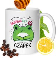 Kubek Dla Czarka Kolegi Przyjaciela Męża Z Nadrukiem Prezent Biały 330Ml