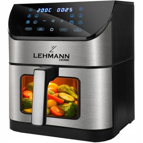 FRYTKOWNICA BEZTŁUSZCZOWA 1800W AIRFRYER 8L NIEPRZYWIERAJĄCA 12 na Arena.pl