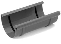 złączka rynnowa 75mm grafit bryza - c 60-034