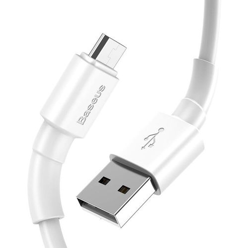 Kabel micro USB Baseus Mini 2.4A 1m (biały) na Arena.pl
