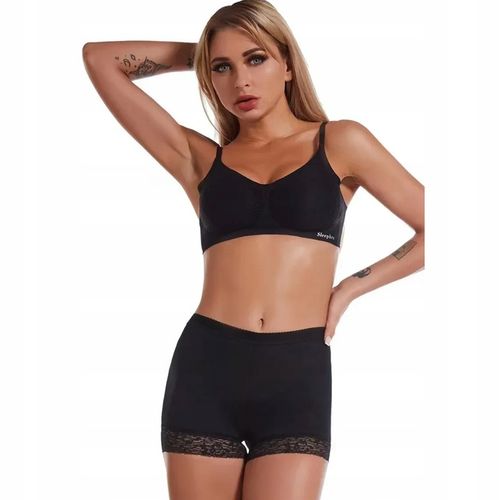 Majtki PUSH UP modelujące z koronką powiększające wyjmowane wkładki 58k na Arena.pl