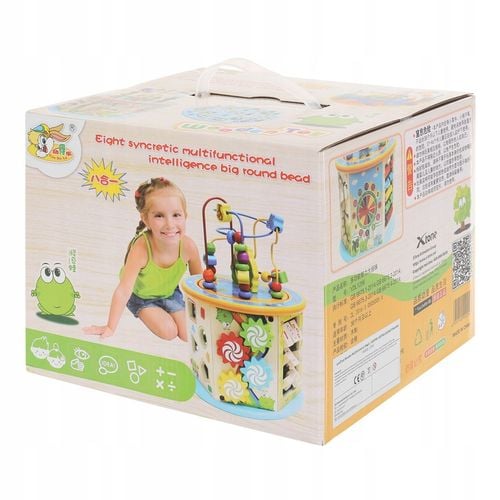 KOSTKA EDUKACYJNA DREWNIANY SORTER PRZEPLATANKA na Arena.pl