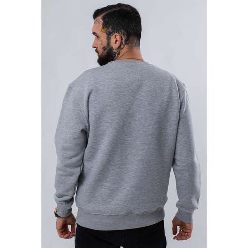 Alpha Industries BASIC SWEATER 17 GREY HEATHER XL na Arena.pl