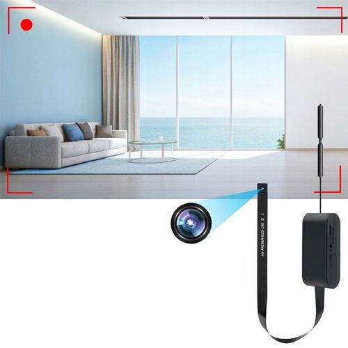 MINI KAMERA SZPIEGOWSKA ELASTYCZNA WIFI JAK GUZIK APLIKACJA DETEKCJA RUCHU na Arena.pl