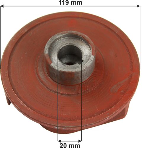 WIRNIK POMPY SPALINOWEJ 2" /TRZY ŁOPATKI/ na Arena.pl