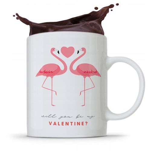 Kubek Prezent Na Walentynki Be My Valentine Z Nadrukiem Ze Zdjęciem na Arena.pl