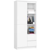 REGAŁ BIUROWY R 80 cm CLP R11 BIAŁY