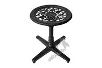 MINI STOLIK P14 - NISKI Z BLATEM KWIATOWYM ŻELIWNY