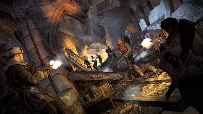 Sniper Elite V2 Remastered SWITCH Nintendo Switch pudełkowa zdjęcie 13