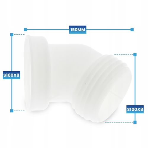 Wylewka Zbiornika MAUZER 1000L S100x8 Adapter Kran Beczki Mauser na Arena.pl