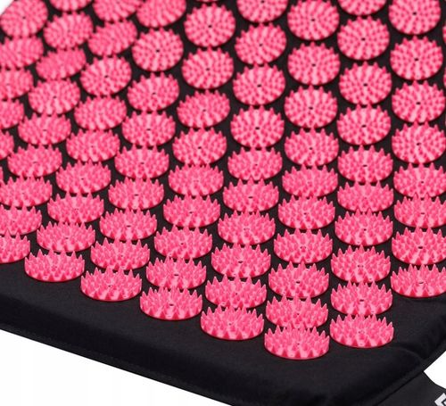 Mata do Akupresury z Poduszką Zdrowotna z Kolcami Damska 75 cm Różowe na Arena.pl