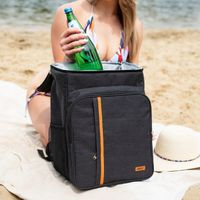 TORBA TERMICZNA PLAŻOWA PLECAK TURYSTYCZNY NA JEDZENIE PLAŻĘ PIKNIK 25L