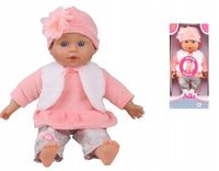 84375 Zestaw Lalka Bobas INTERAKTYWNA mówi po PL - ANG 32 cm SMILY