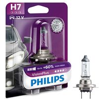 Philips Żarówka H7 VisionPlus +60% Więcej Światła