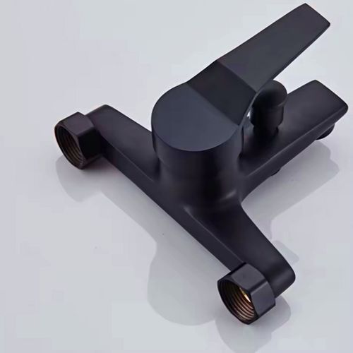 CZARNA BATERIA WANNOWA PRYSZNICOWA ŚCIENNA KRAN WANNY WĄŻ SŁUCHAWKA NATRYSK na Arena.pl