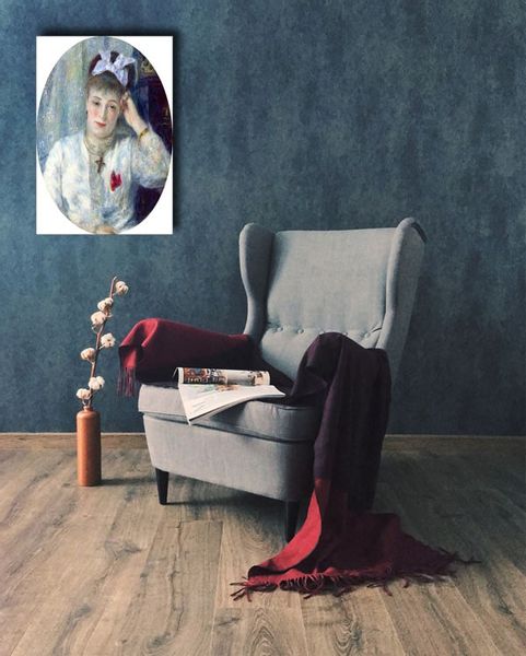 Marie Murer, Auguste Renoir - obraz na płótnie 30x40 cm zdjęcie 2