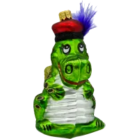 Bombka choinkowa szklana: Smok Wawelski