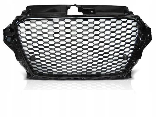 GRILL DO AUDI A3 8V OD 2012 DO 2016  CZARNY POŁYSK na Arena.pl