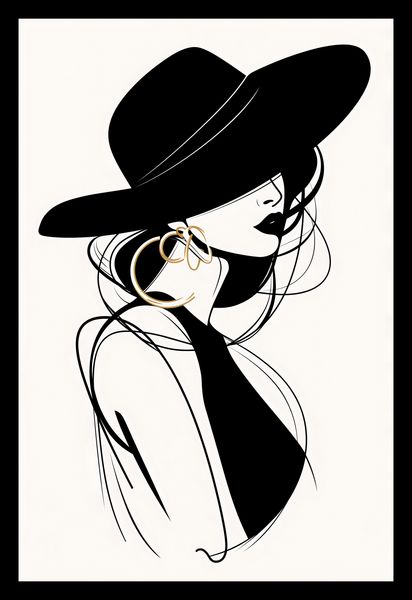 Plakat 20x30cm Uwikłana Elegancja zdjęcie 2