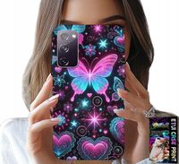 ETUI DO SAMSUNG GALAXY S20 LITE - KOLOROWY MOTYLEK SERCE MODNE WZORY CASE