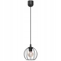 LAMPA WISZĄCA LUMINEX LAPS 204 CZARNY