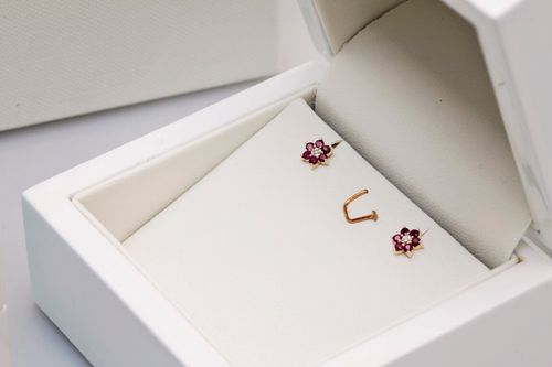 Złote kolczyki KZD0946 - Diament na Arena.pl