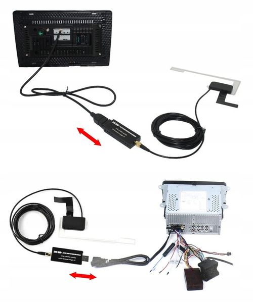 ANTENA,TUNER DAB+ DEDYKOWANY ADAPTER DO RADIA Z SYSTEMEM ANDROID USB, SMA zdjęcie 8